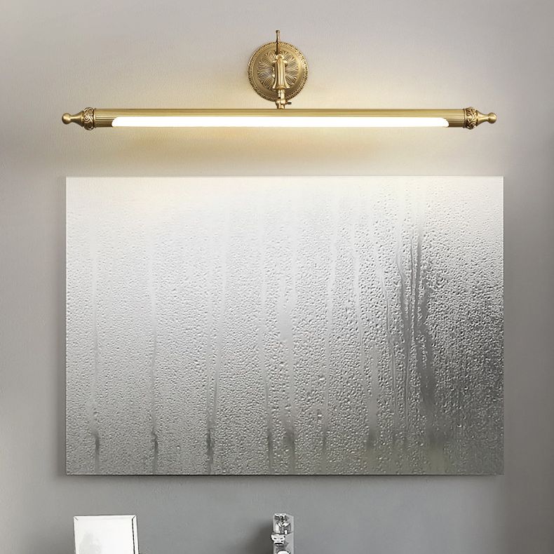 Félicie Vintage Lineaire Badkamer Wandlamp Koper Acryl Woonkamer Eetkamer