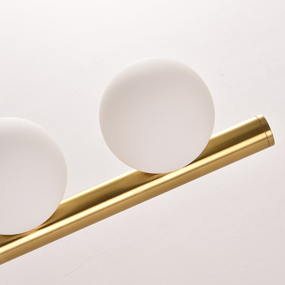Valentina Design Ronde LED Wandlamp Goud Zwart Metaal Glas Eetkamer