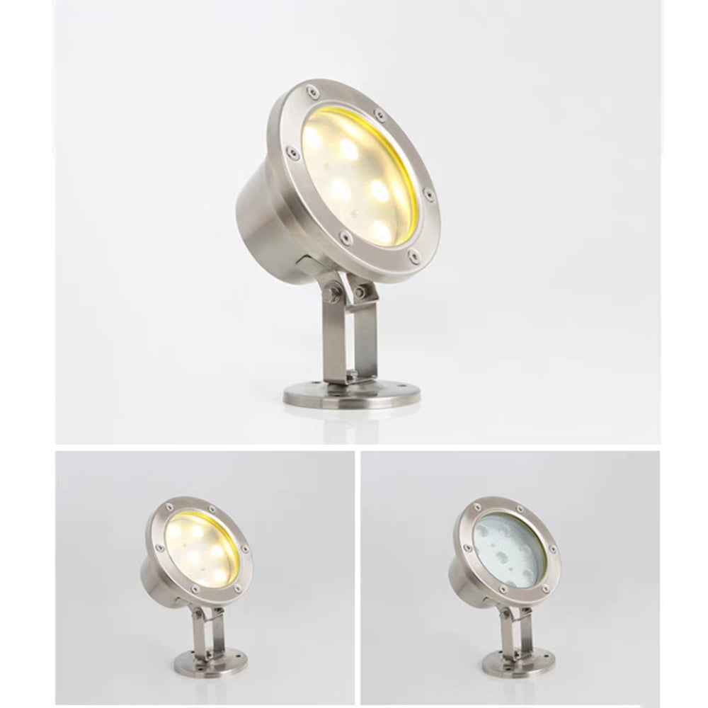 Orr Moderne Kleine Vloerlamp Zilver Metaal Buiten Hal Tuin