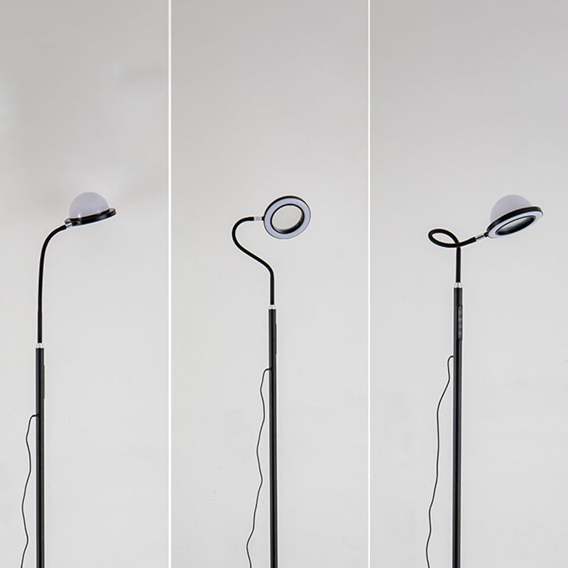 Eryn Moderne Design LED Globe Vloerlamp Acryl Zwart Metaal/Kunststof Slaapkamer/Woonkamer