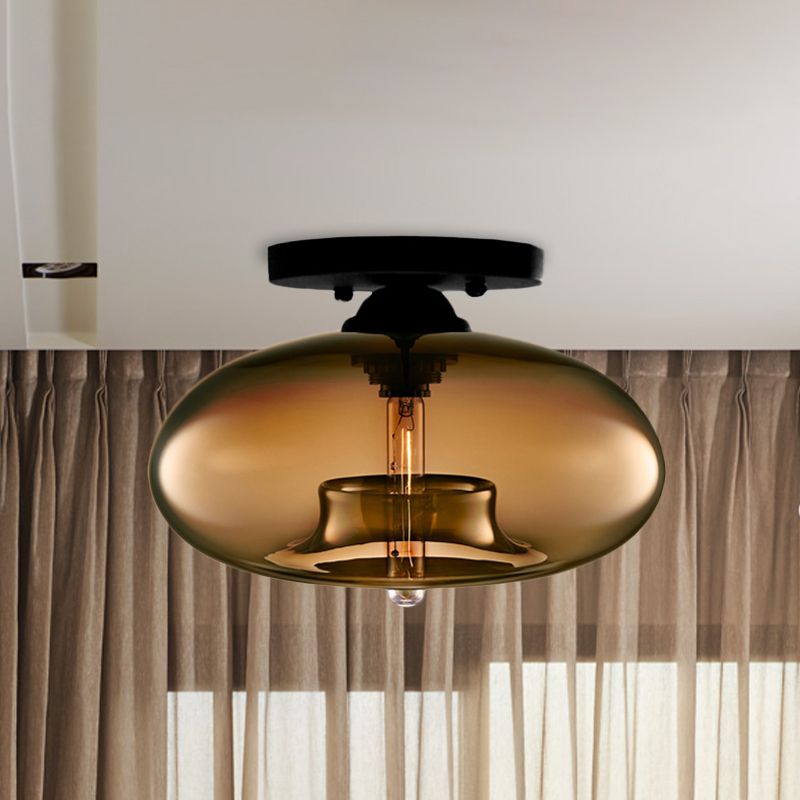 Sanna Industrie Design Globe LED Plafondlamp Glas Woonkamer