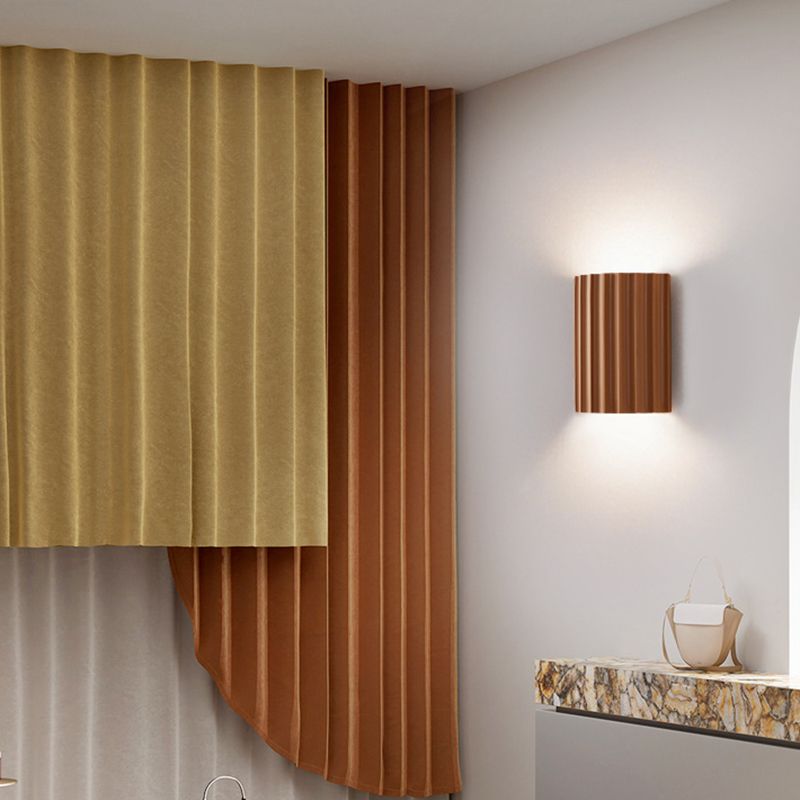 Orr Moderne Design LED Wandlamp Oranje Hars Woonkamer Keuken