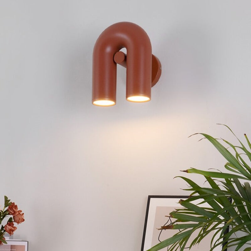 Felix Moderne Design LED Wandlamp LED Metaal Zwart/Blauw/Grijs/Rood Woonkamer/Slaapkamer