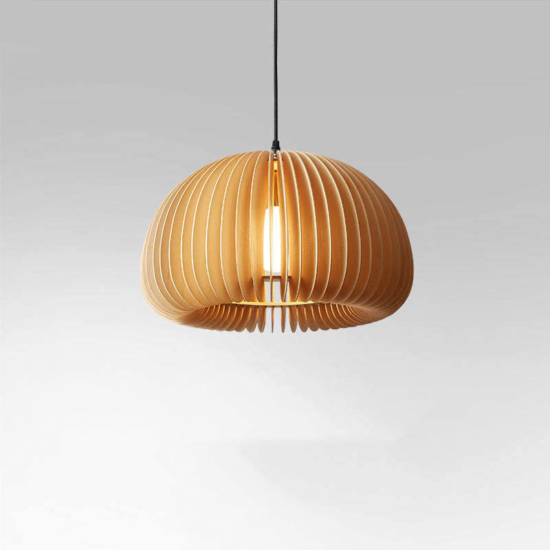 Ozawa Moderne Design Ronde LED Hanglamp Hout Woonkamer Keuken