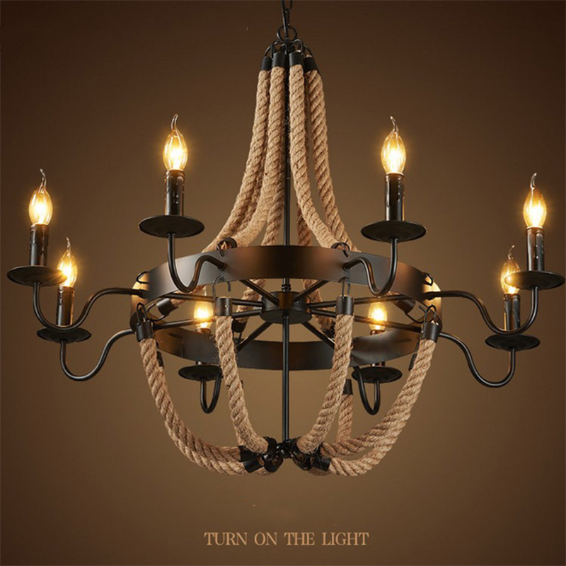 Epoch Vintage Loft Twine Hanglampen Metaal Restaurant/Bar