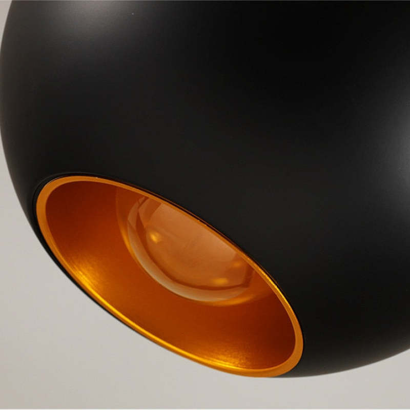 Nazifa Modene LED Hanglamp Zwart/Wit Metaal Slaap/Eet/Woonkamer