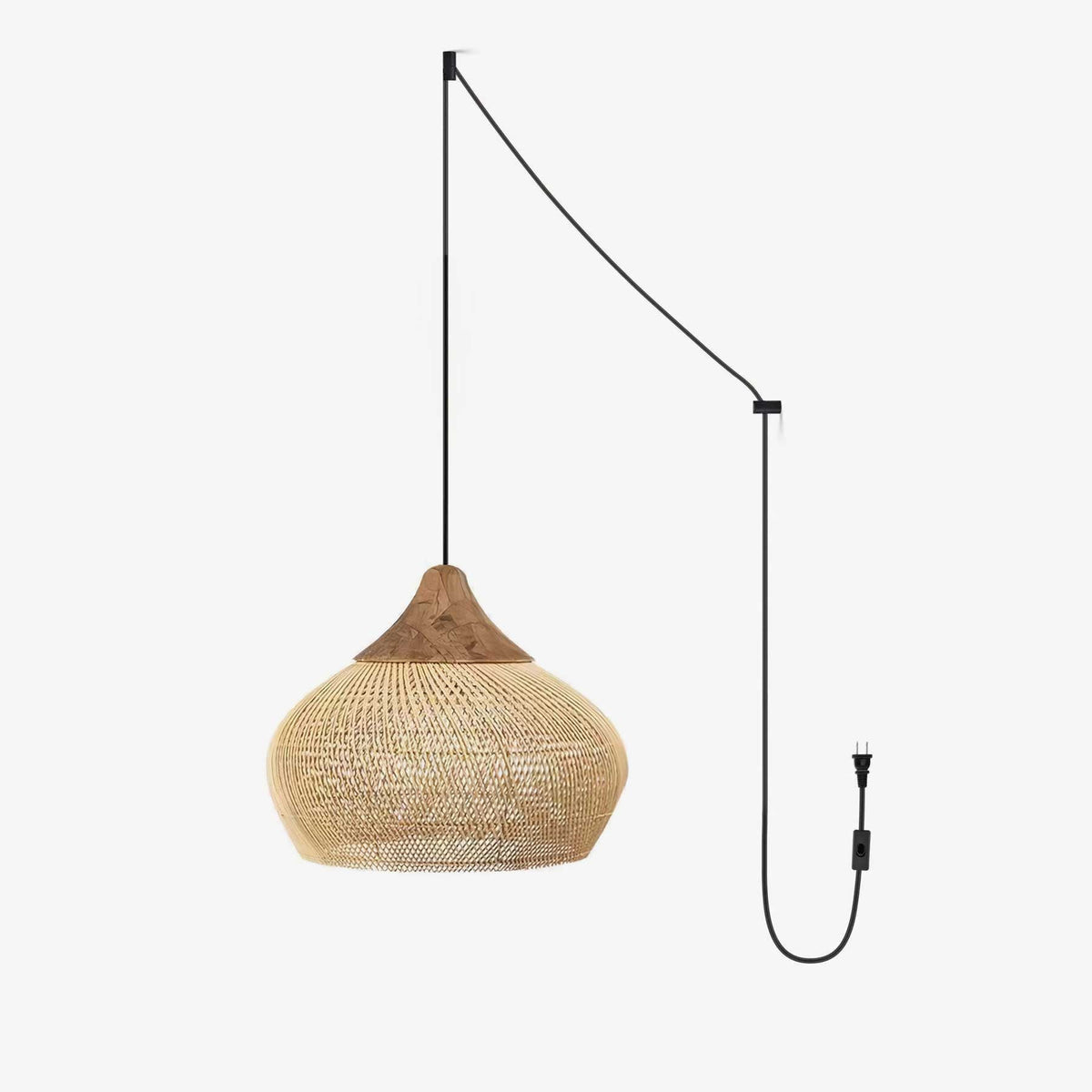 Braided Rotan hanglamp