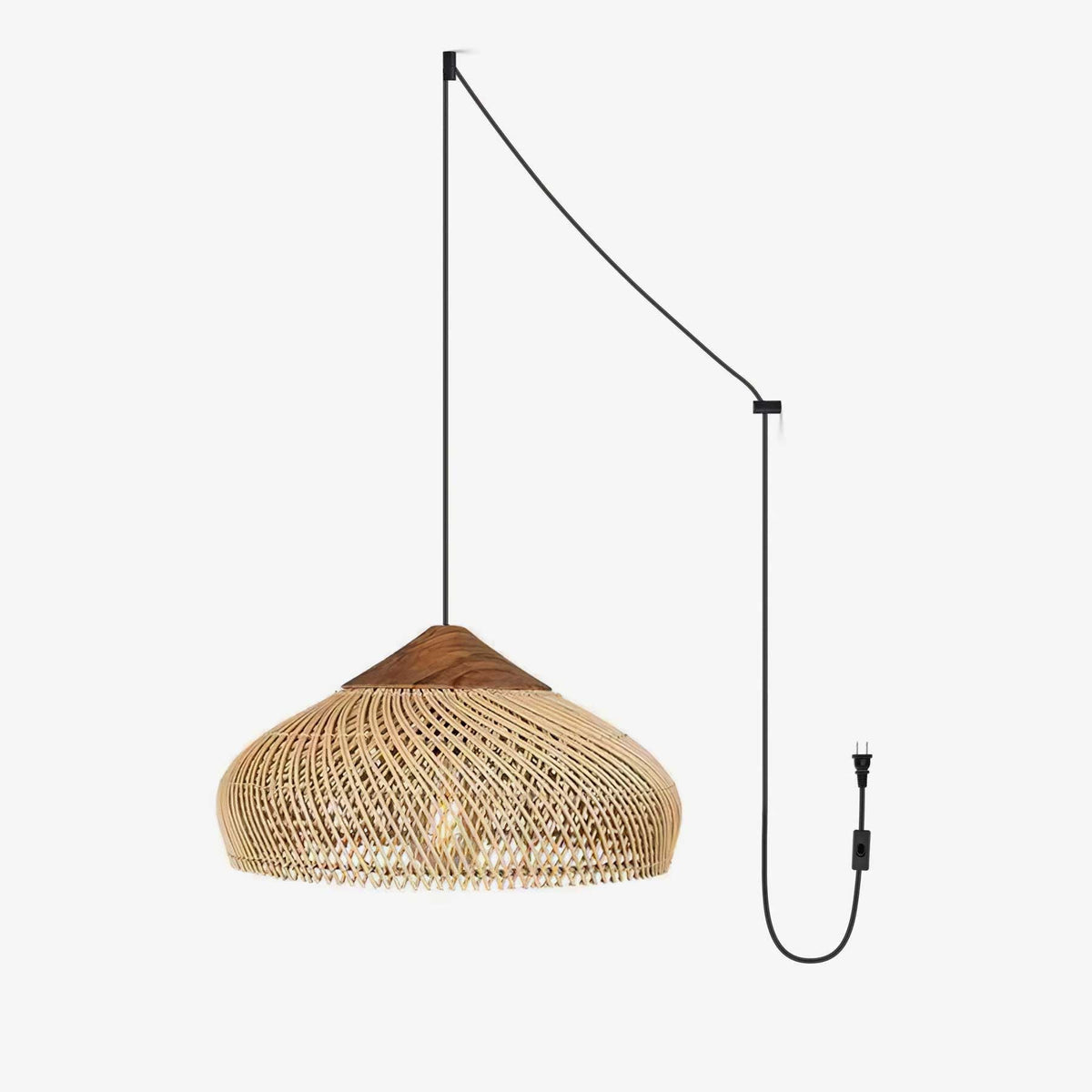 Braided Rotan hanglamp