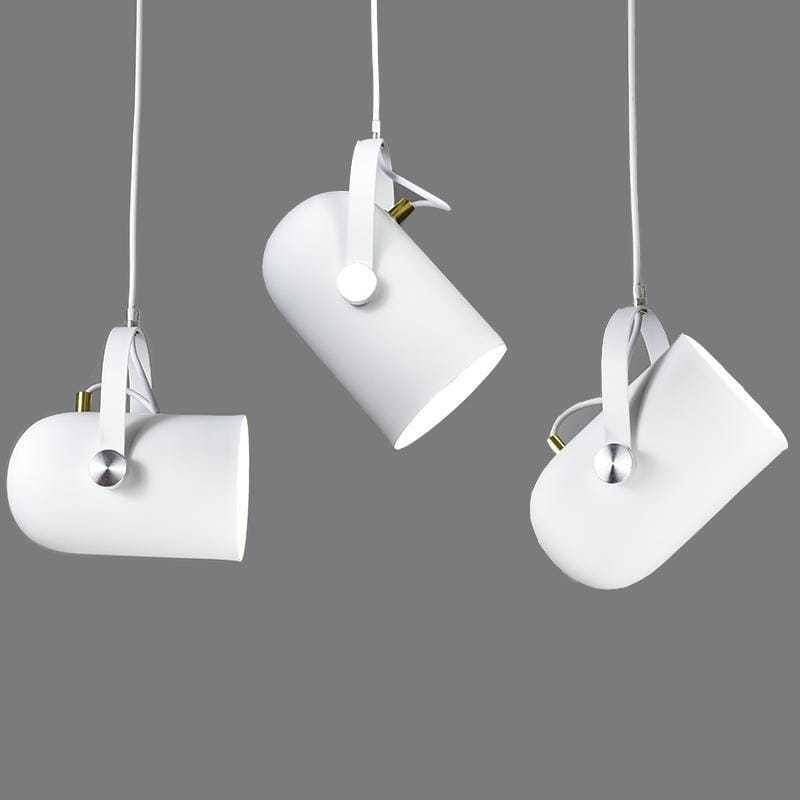 Rodo Moderne LED Hanglampen Zwart Wit Metaal Slaapkamer Eetkamer