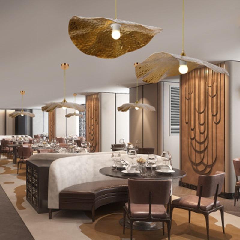 Carins Nordic Creatief Lotus Leaf Hanglampen Metaal Woonkamer/Eetkamer