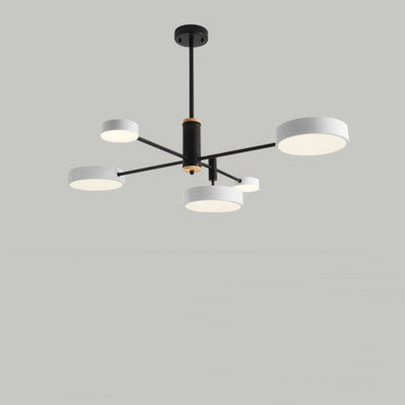 Sienna Moderne LED Hanglampen Grijs Wit Goud Metaal Slaap/Woon/Eetkamer