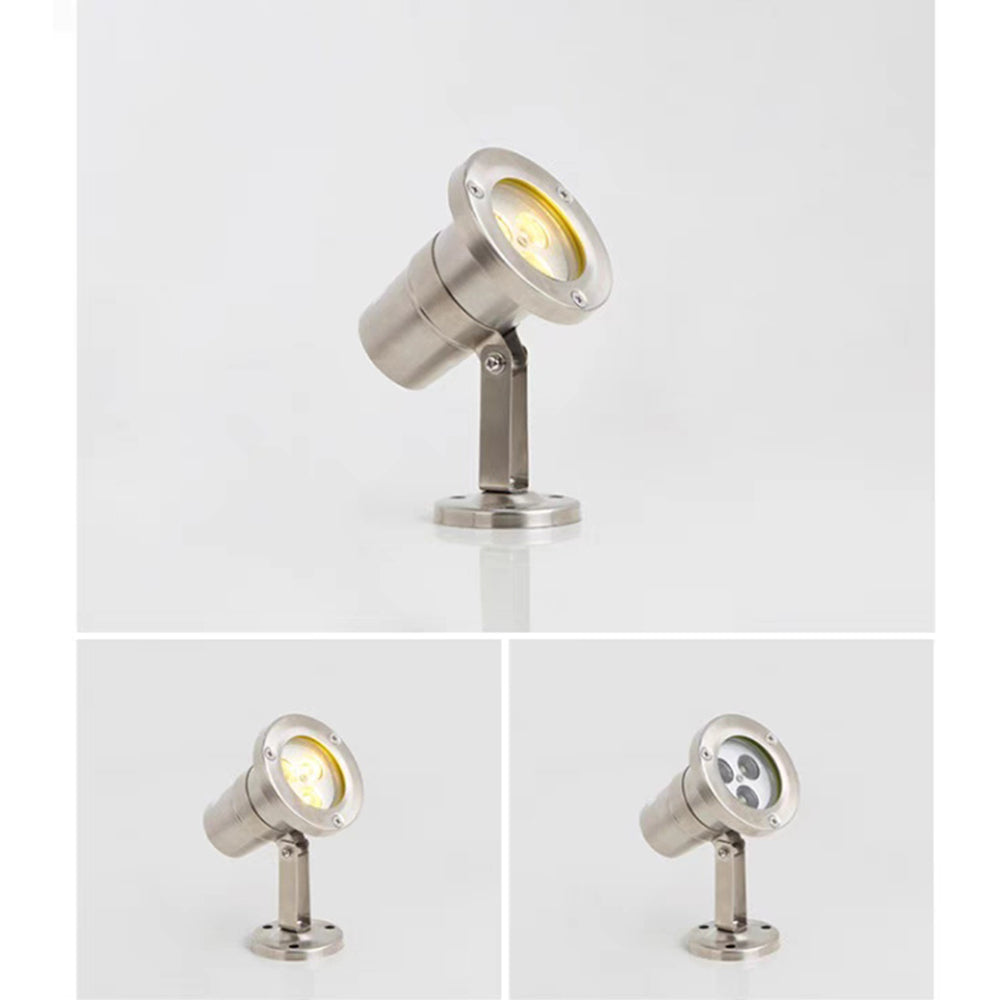 Orr Moderne Kleine Vloerlamp Zilver Metaal Buiten Hal Tuin