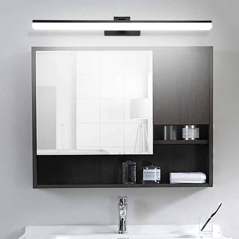 Edge Industriele LED Wandlamp Zwart/Goud/Zilver Bad/Woon/Slaapkamer Metaal&Acryl L40/50CM