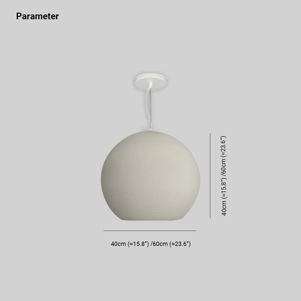 Byers Moderne Bol LED Hanglamp Wit/Grijs Polystyreen Woonkamer