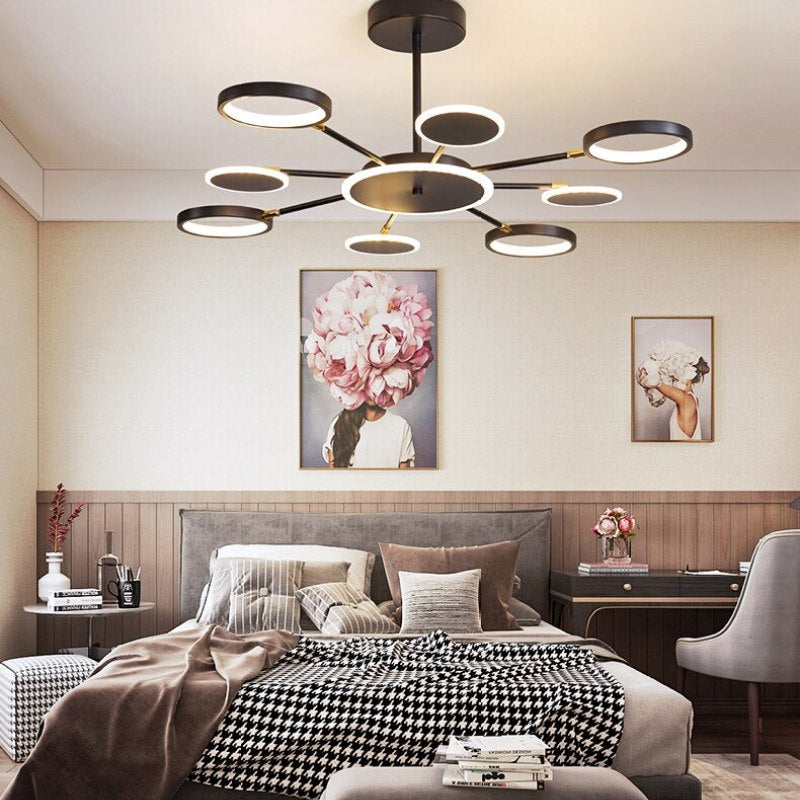 Sienna Ronde LED Hanglampen Metaal Eetkamer Slaapkamer Woonkamer