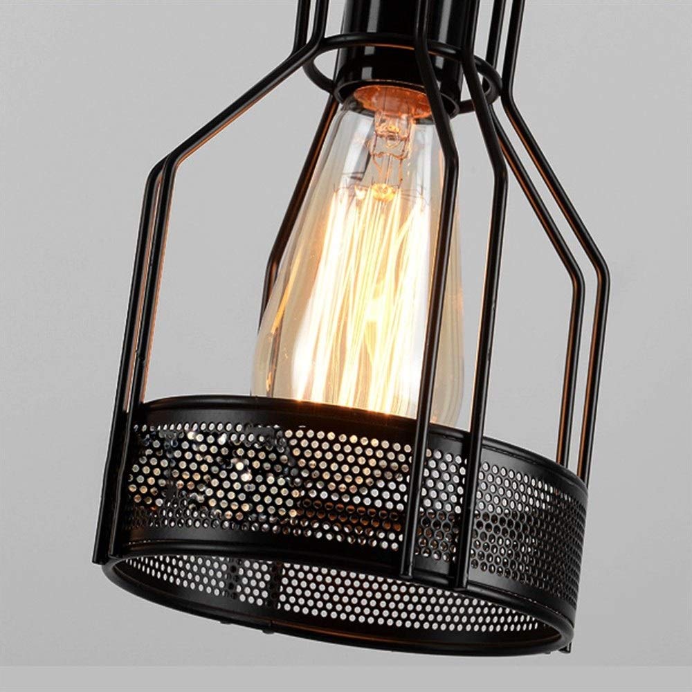 Epoch Retro LED Industriële Hanglampen Zwart Metaal Bar/Restaurant/Café
