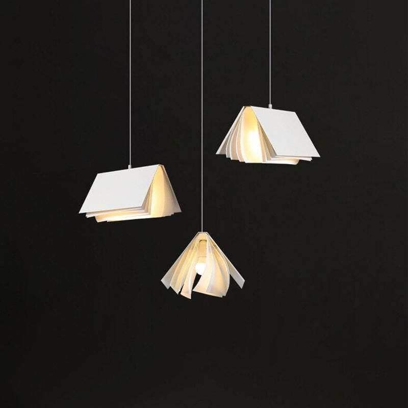 Sienna Nordic Design Kleine LED Hanglampen Grijs Wit Metaal Eetkamer