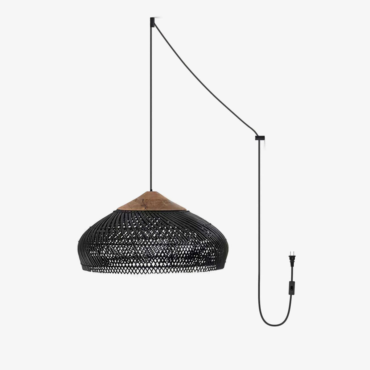 Braided Rotan hanglamp
