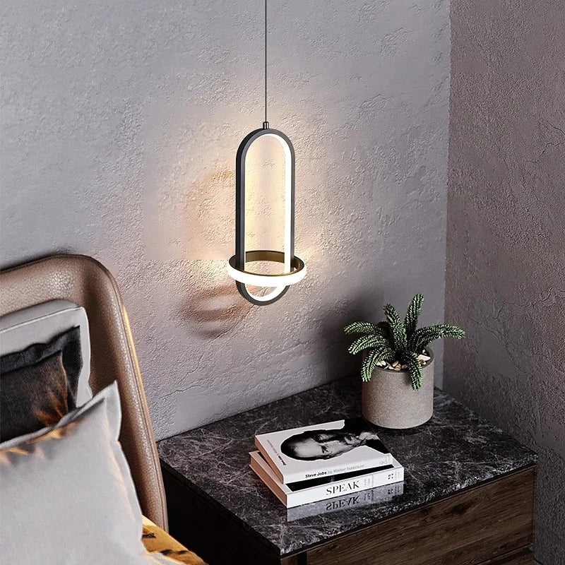 Nyla Moderne Design Minimalistische Hanglamp Voor Slaapkamer Metaal