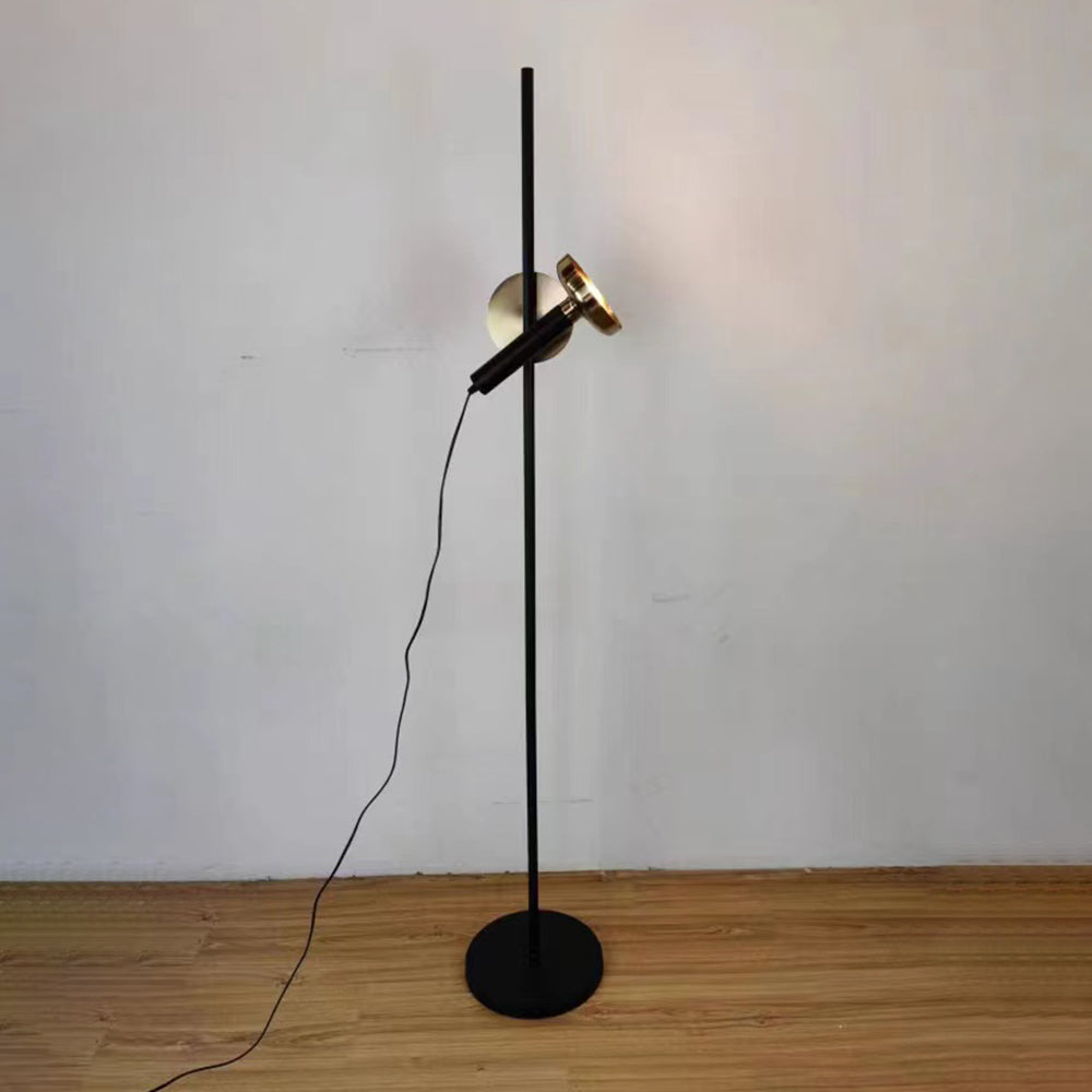 Salgado Moderne LED Vloerlamp Zwart Metaal Eetkamer Slaapkamer