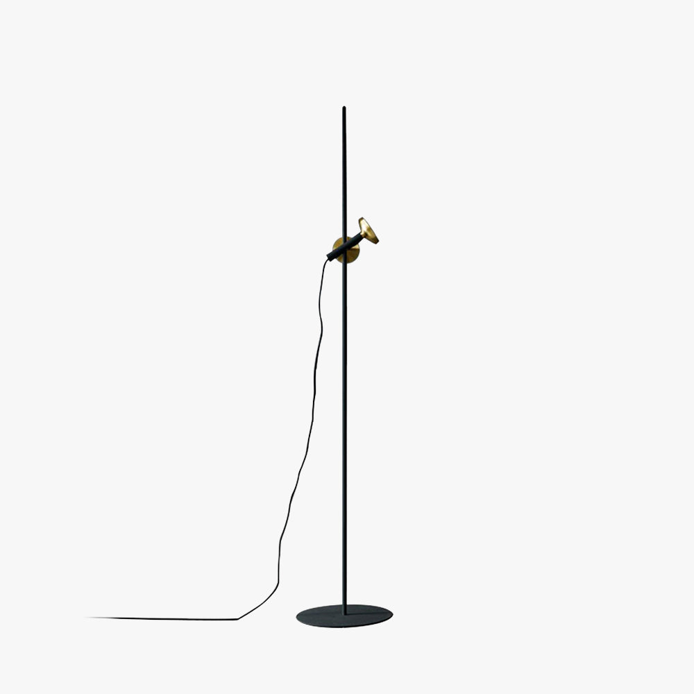 Salgado Moderne LED Vloerlamp Zwart Metaal Eetkamer Slaapkamer