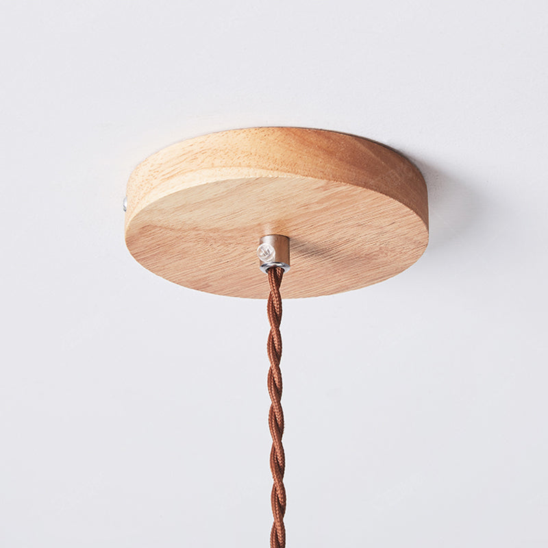 Ozawa Vintage LED Hanglampen Hout Metaal Slaapkamer Eetkamer