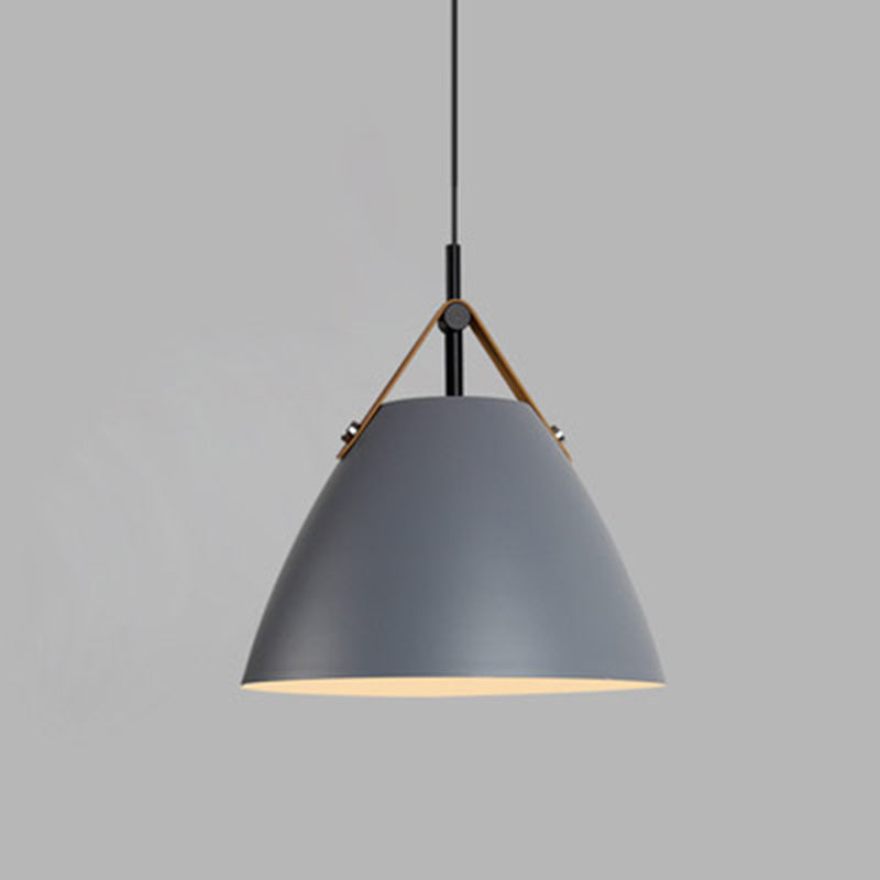 Carins Moderne Design LED Hanglamp Metaal Gary/Swart/Wit Woonkamer/Eetkamer