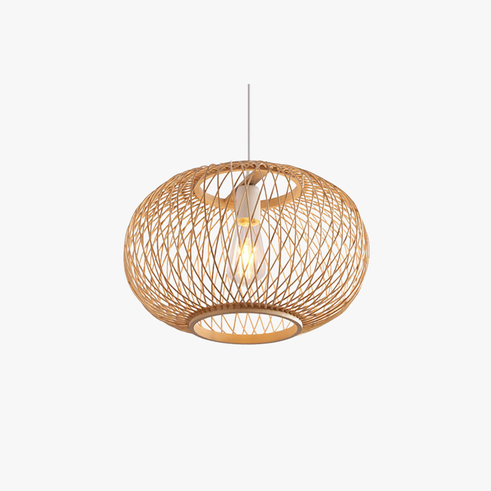 Ritta Moderne Design LED Hanglamp Acryl Rattan Woonkamer Keuken