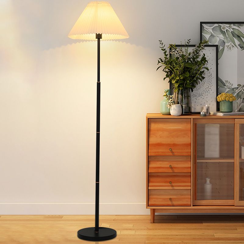 Ozawa Moderne Design Geplooide Vloerlamp Metalen Wit/Groen/Apricot Slaapkamer/Woonkamer