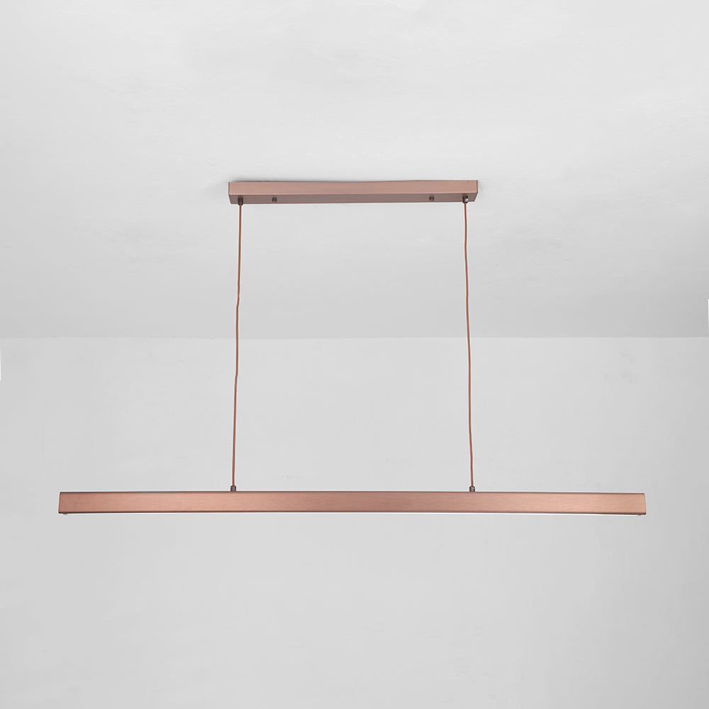 Edge Industriele LED Hanglamp Zwart Woonkamer Eettafel Metaal Acryl
