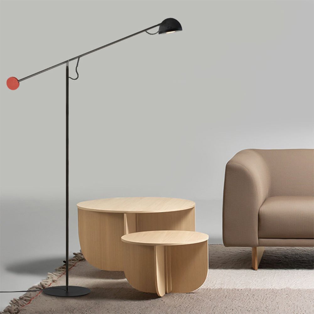 Avi Design LED Vloerlamp Zwart Metaal Eetkamer Slaapkamer