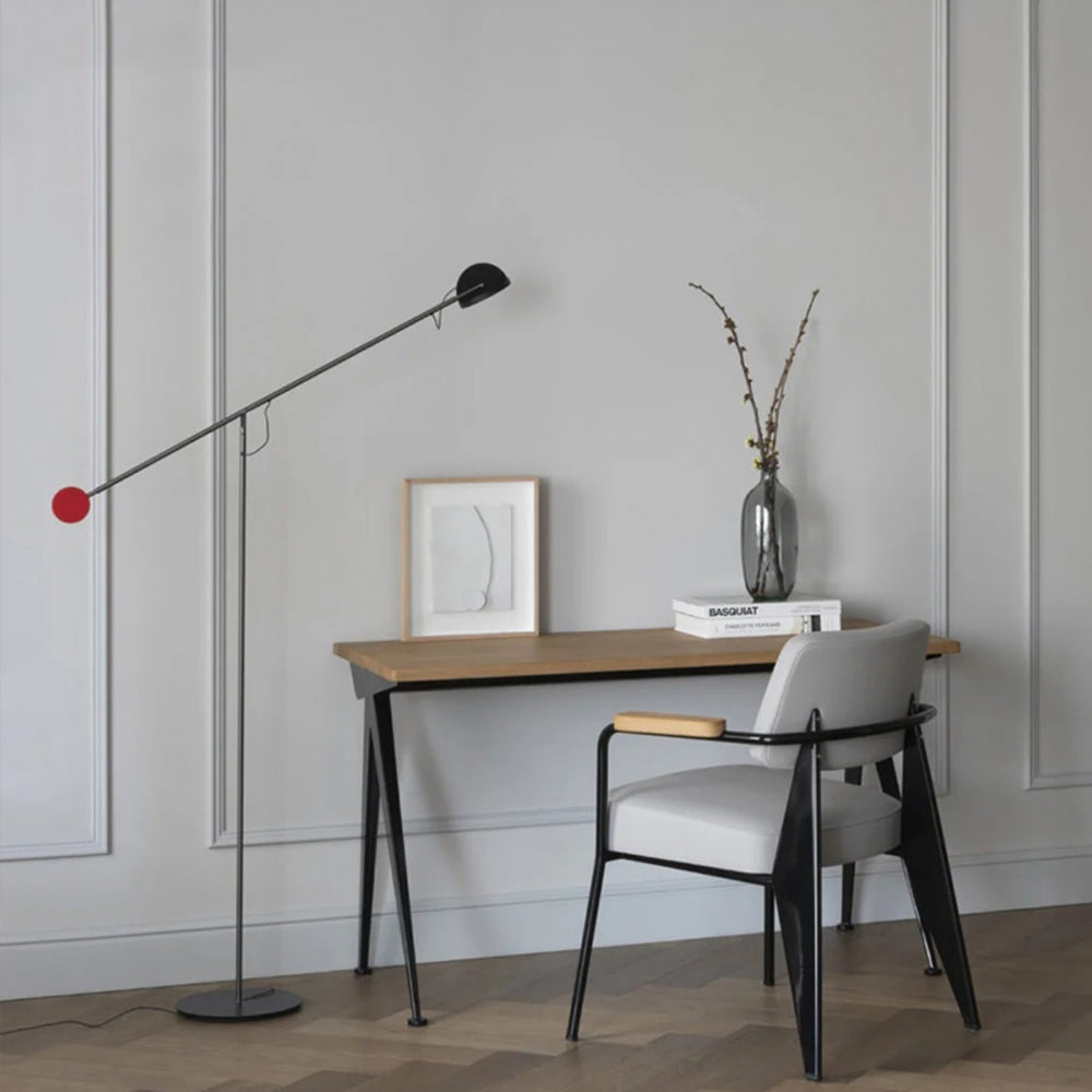 Avi Design LED Vloerlamp Zwart Metaal Eetkamer Slaapkamer