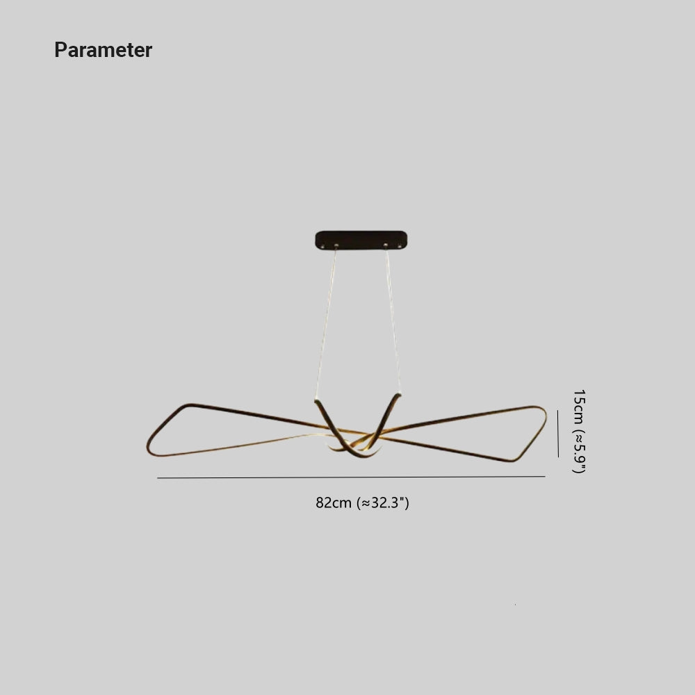 Bouvet Design LED Hanglampen Zwart Goud Metaal Eetkamer Woonkamer