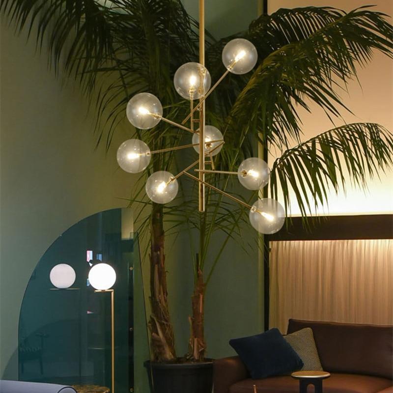 Valentina Modern Ronde LED Hanglamp Goud/Transparant Metaal/Glas Slaap/Eet/Woonkamer