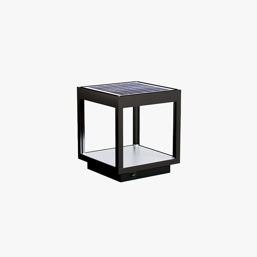 Orr Moderne Design LED Buitenlamp Metaal Zwart Vierkant Buiten