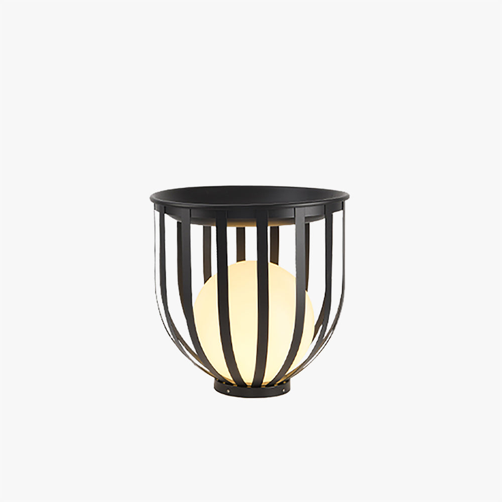 Orr Moderne LED Design Buitenlamp Metaal Zwart Tuin/Stoeprand/Balkon