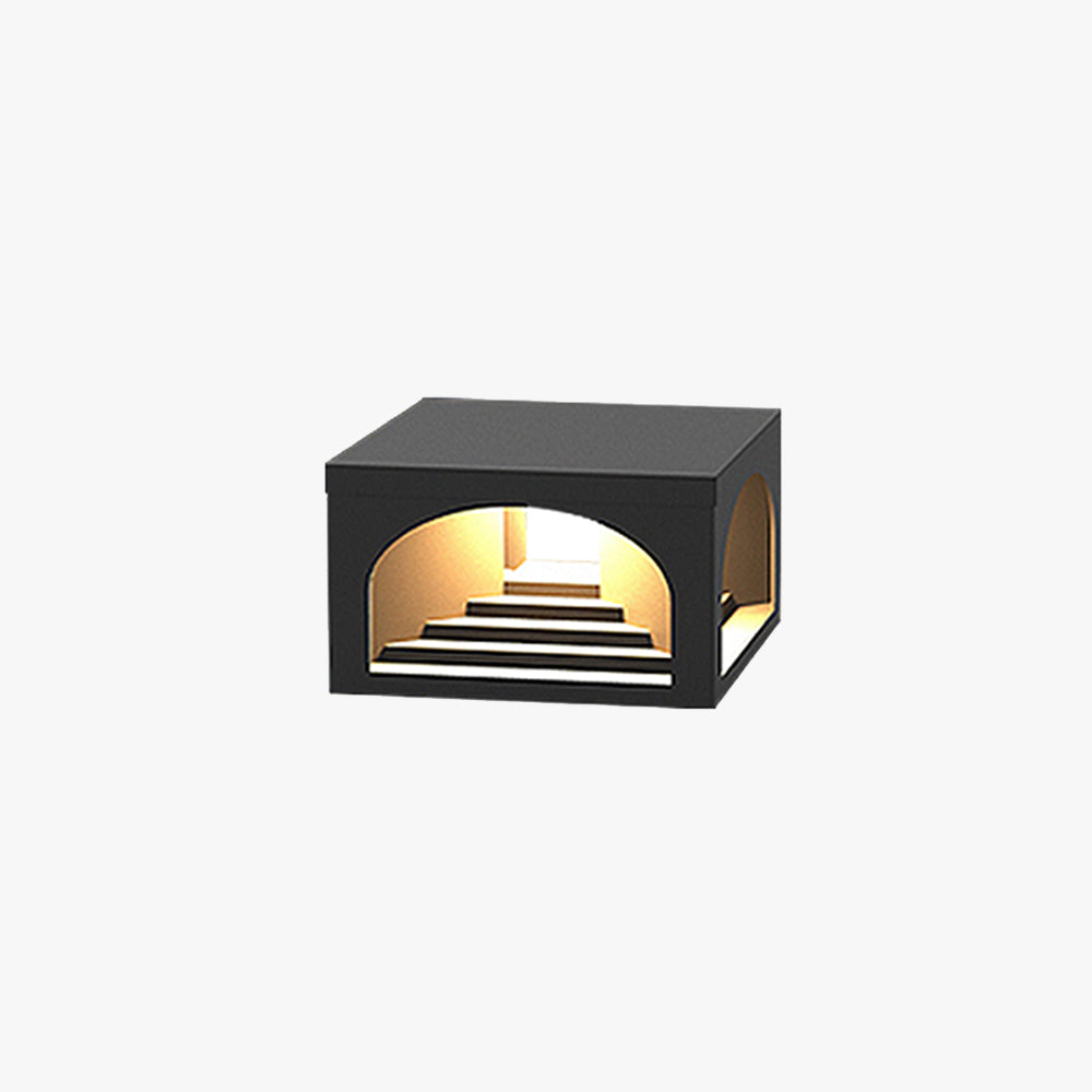 Riley Moderne Design LED Buitenlamp Metaal Zwart Buiten Tuin