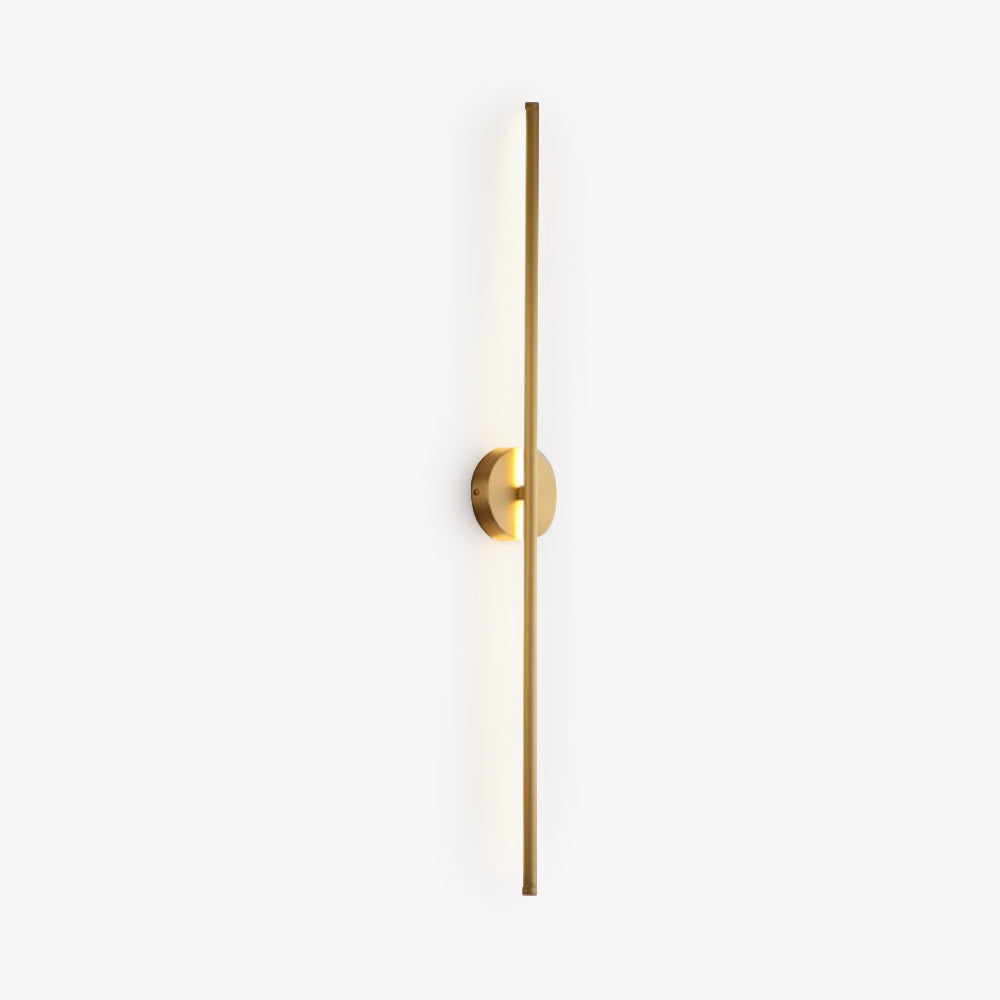 Edge Industriele LED Wandlamp Goud Woon/Slaapkamer Metaal&Silicagel