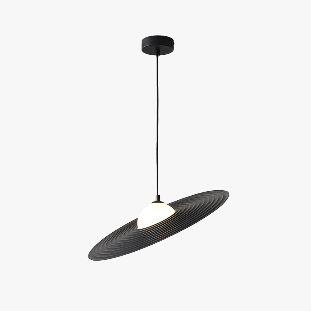 Cairns Moderne Sterren Ring LED Hanglamp Zwart/Wit Metaal Binnen