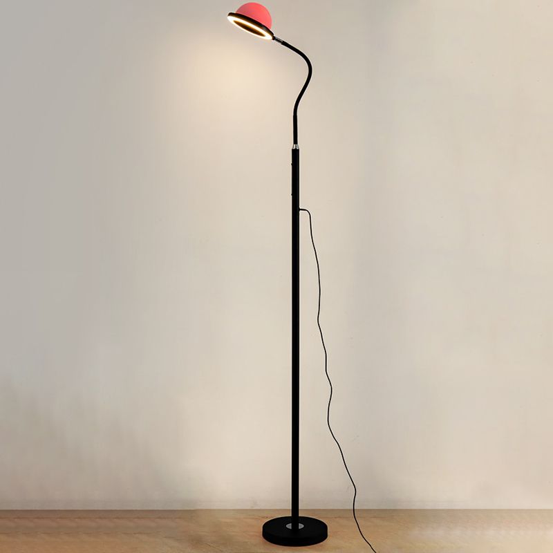 Eryn Moderne Design LED Globe Vloerlamp Acryl Zwart Metaal/Kunststof Slaapkamer/Woonkamer