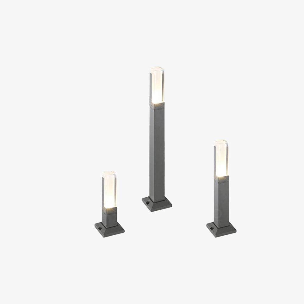 Pena Moderne Design LED Buitenlamp Metaal Zwart Tuin Buiten