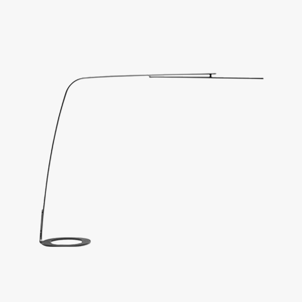 Edge Industriele Moderne LED Vloerlamp Zwart Metaal Slaapkamer