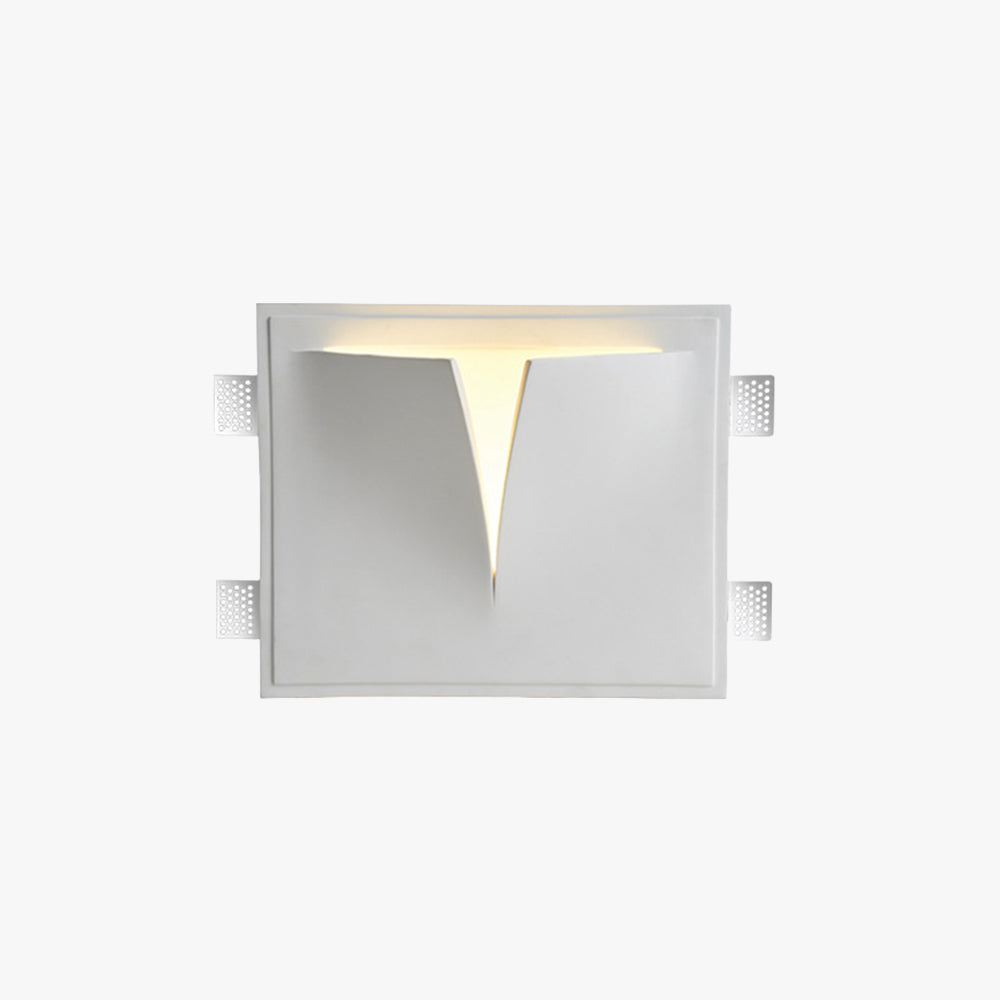 Elif Moderne LED Binnen Wandlamp Wit Metaal Slaapkamer