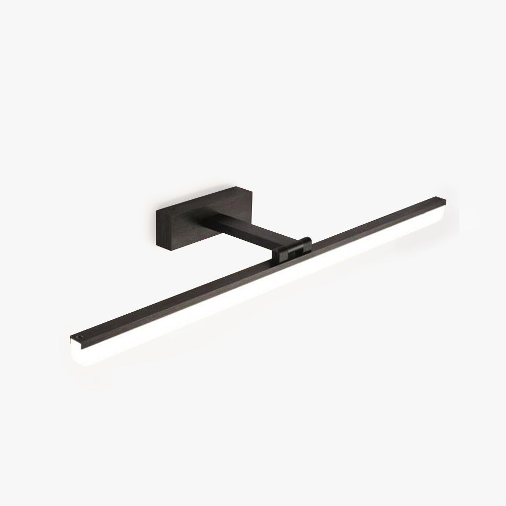 Edge Industriele LED Wandlamp Zwart/Goud/Zilver Bad/Woon/Slaapkamer Metaal&Acryl L40/50CM