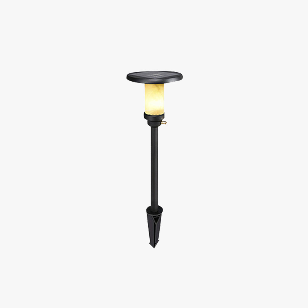 Pena Moderne Design LED Buitenlamp Metaal/Steen Zwart Buiten