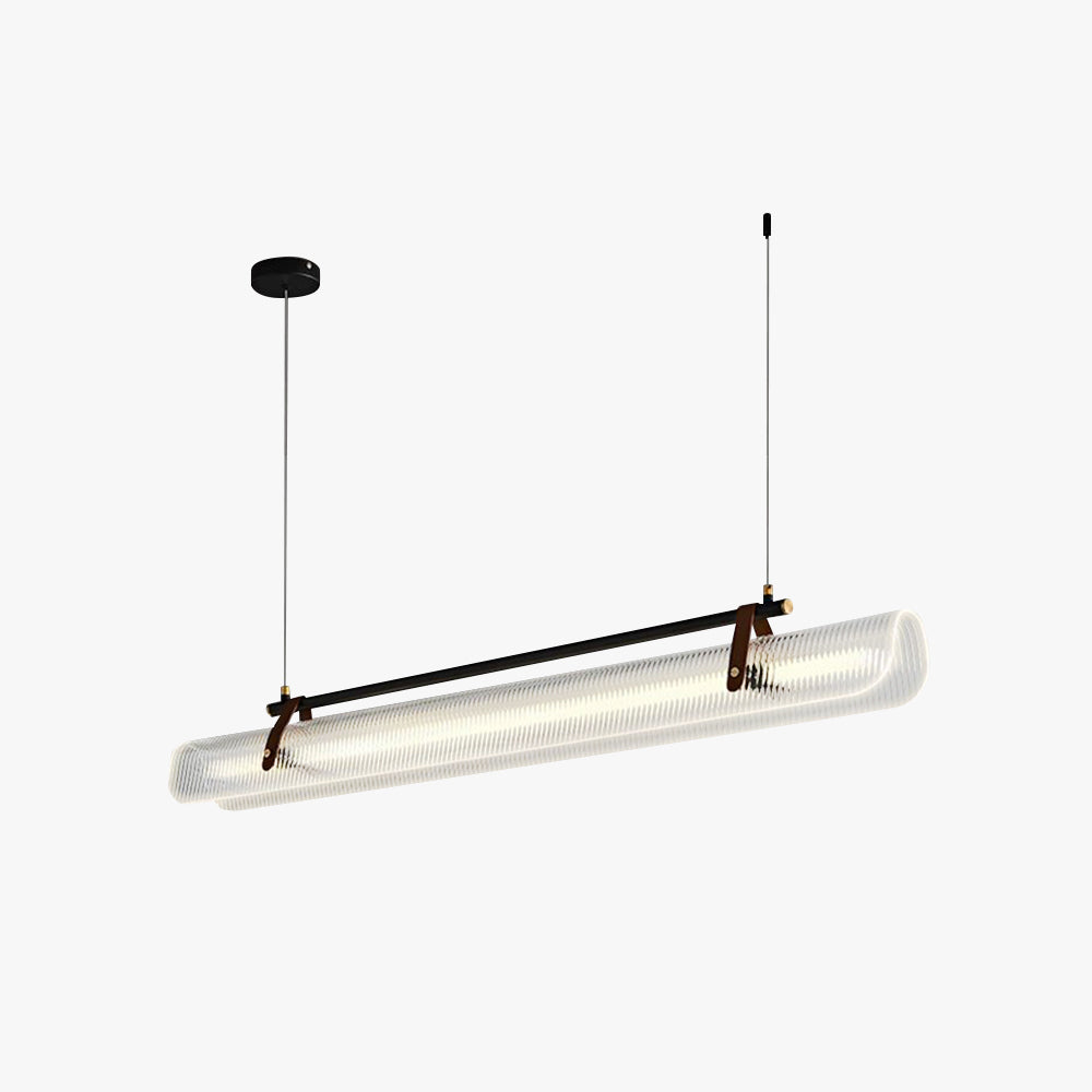 Edge Industriele LED Hanglamp Zwart/Goud Acryl Metaal Woon/Slaapkamer