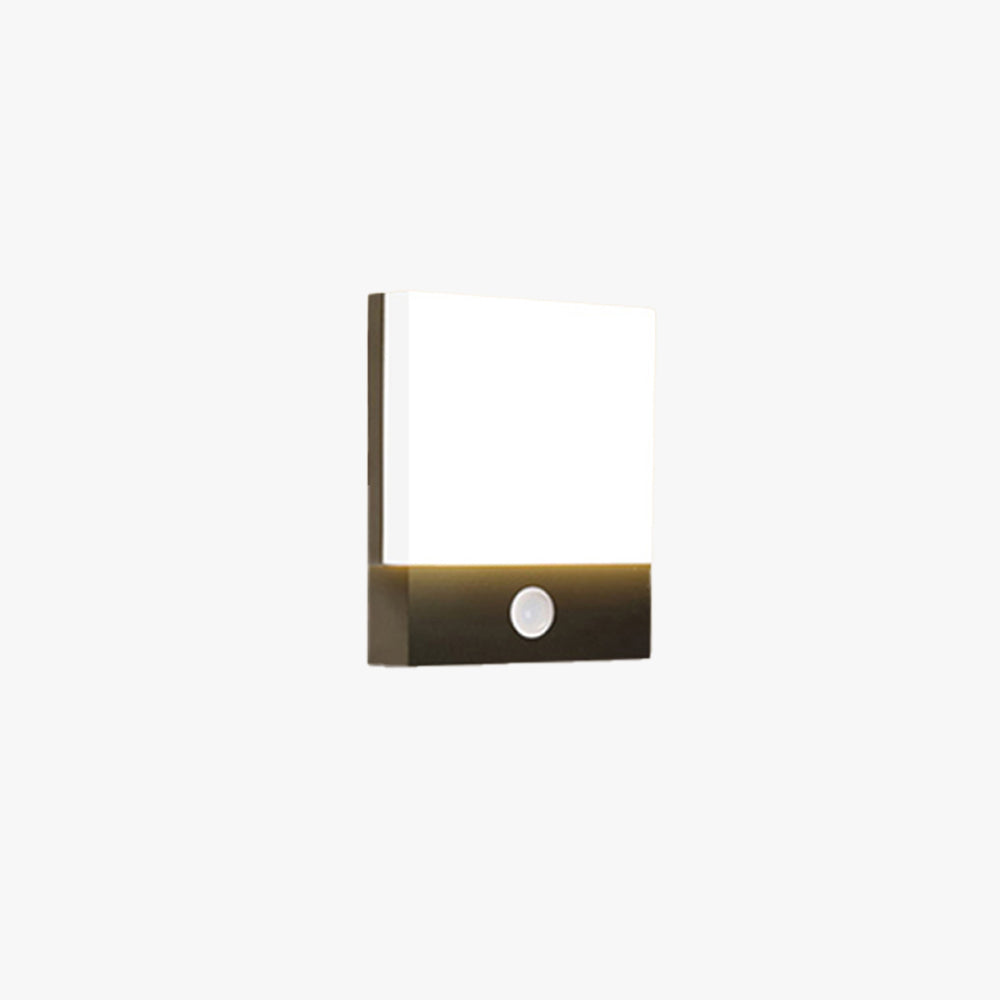 Orr Moderne Design LED Wandlamp Zwart Wit Metaal Acryl Buiten
