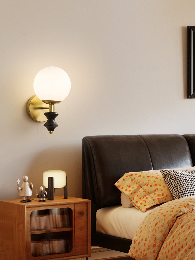 Kios bollen wandlamp