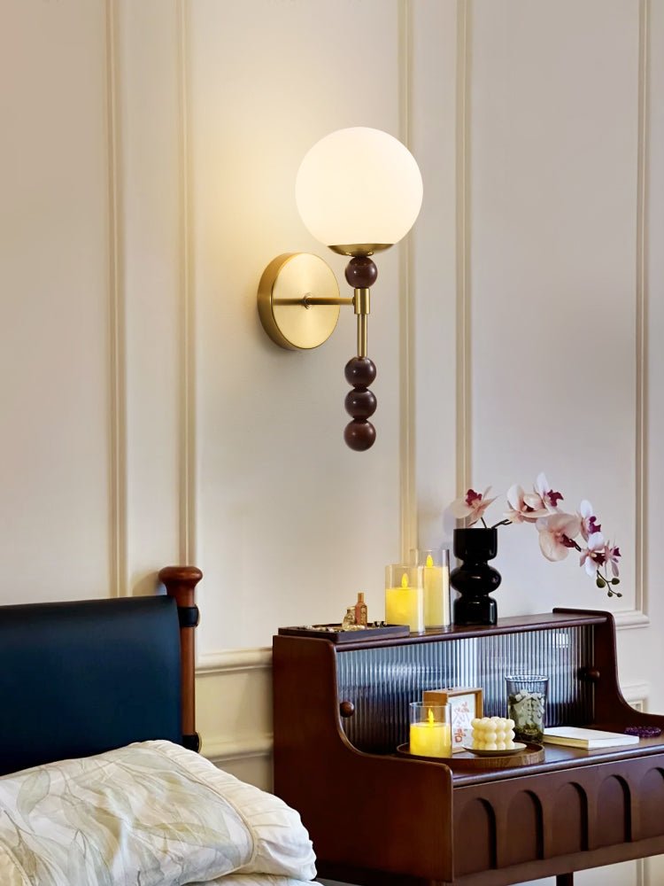Blendor bollen wandlamp