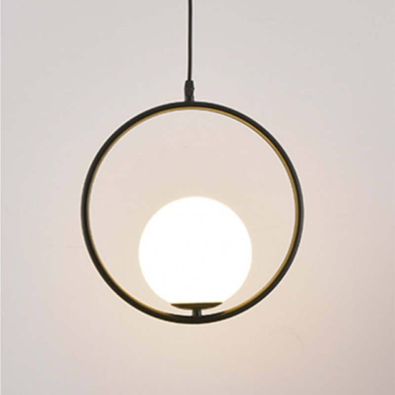 Valentina Ronde Design LED Hanglampen Metaal Glas Eetkamer Woonkamer